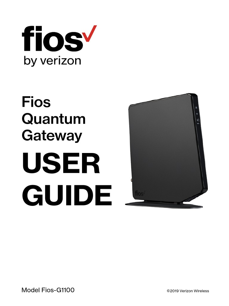 Fios Quantum Gateway PDF PDF Wi Fi Ip Address