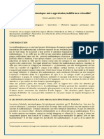 Remarques Sur L'innovation en Mathématiques