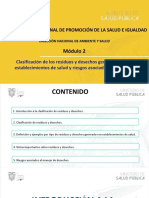 Clasificación residuos salud riesgos