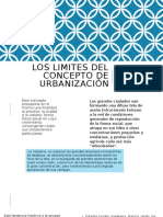 Proceso de Urbanización