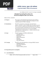 BHEL SOP - Work Resumption After Lock Down PDF