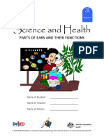 Science 3 DLP 4 - Parts of Ears and Their Functions