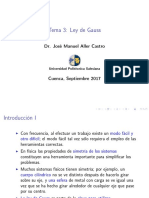 Tema3-Ley de Gauss PDF