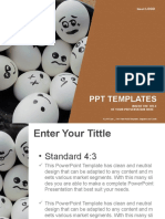 Eggs in Bowl Food PPT Templates Standard