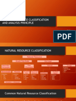 Pert 5 Natural Resource Economics - Natural Resource Classification