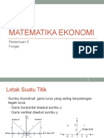 Matematika Ekonomi Fungsi dan Grafik