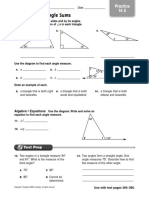 Triangles and Angle Sums: Practice 14.5