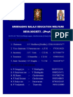 Sreenadhu Balaji Education Welfare Seva Society