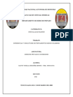 Testamentos menos solemnes: Diferencias y similitudes