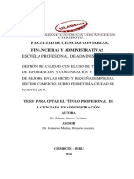 Calidad - Comunicacion - Salazar - Castro - Veronica 2019 PDF