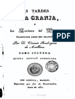 Las Tardes de La Granja o Las Lecciones Del Padre TOMO II - Duminil Ducray