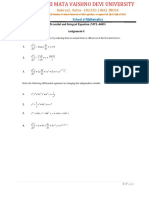 Assignment of DIEQ PDF