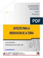 Satelites para La Observacion de La Tierra