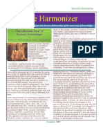 The Harmonizer: The Ultimate Goal of Human Knowledge
