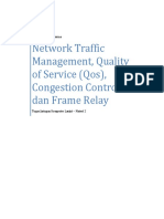 Bab 3 Network Traffic Management, Quality of Service (Qos), Congestion Control Dan Frame Relay