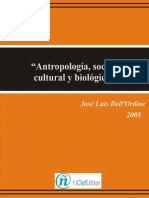 Antropología Social, Cultural y Biológica PDF