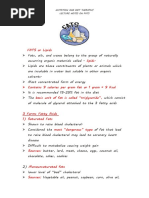 FATS or Lipids Lipids.: Nutrition and Diet Theraphy Lecture Notes On Fats