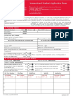 International Student Application Form