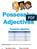 Lesson 3 - Possessive Adjectives