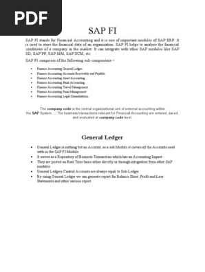 General Ledger