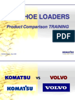 Backhoe Loaders: Product Comparison TRAINING