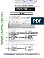 1st Year Biology Full Book Objectives MCQs Notes