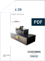 Pittsburgh Lock Model 20 Operator'Smanual: 03-2011 VER. INT. LK24-00-CE