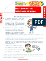 Infecciones de Transmisión Sexual para Sexto Grado de Primaria