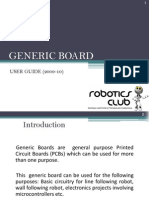 Generic Board: USER GUIDE (2009-10)