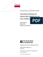 IFRC #11 - Chapman Et Al Jul 1997 - The Effectiveness of Franchise Exhibitions in The UK