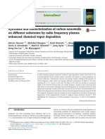 Synthesis and Characterization of Carbon Nanowalls On Different Substrates by Radio Frequency Plasma Enhanced Chemical Vapor Deposition