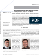 Plasma-Enhanced Chemical Vapor Deposition Synthesis of Vertically Oriented Graphene Nanosheets PDF