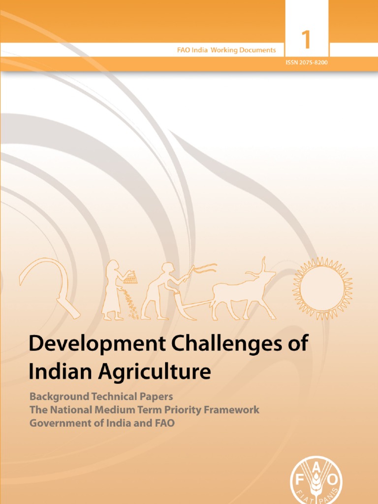 Development Chalenges For Indian Agriculture | PDF | Food And ...