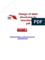 Design of Steel Structures by Ramchandra PDF