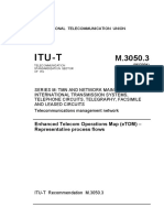 Itu-T: Enhanced Telecom Operations Map (eTOM) - Representative Process Flows