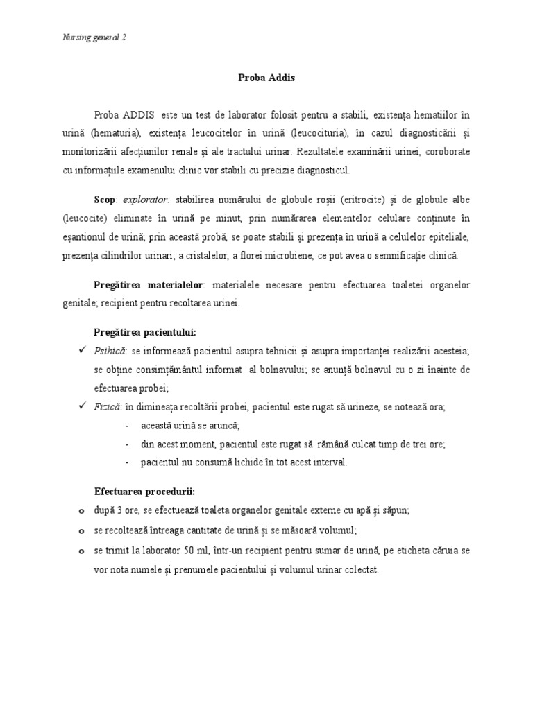 Proba Addis | PDF