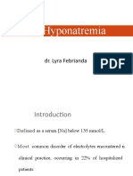 Hyponatremia: Dr. Lyra Febrianda