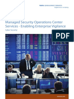 Managed Security Operations Center Services Brochure