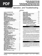 Controls, Operation, and Troubleshooting