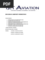 Diploma in Airport Operations