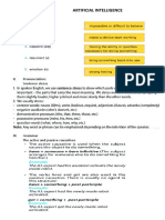 Unit 7 Artificial Intelligence: I. Vocabulary