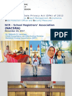 (Nacsra) : NCR - School Registrars' Association