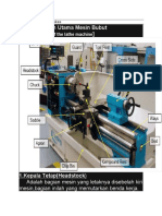 Bagia-Bagian Mesin Bubut