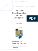 Book Summary - The Rich Employee by James Altucher