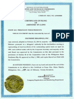 SM PRIME Holdings INC - Amended by Laws