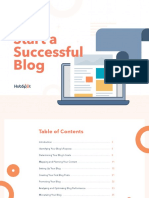 How To Start A Successful Blog PDF