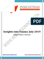 Insights Into Yojana - July 2019 PDF