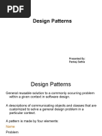 Design Patterns: Presented By: Pankaj Sethia