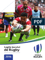 World Rugby Laws 2016 RO PDF