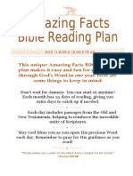Amazing Facts Bible Reading Plan